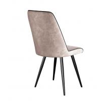  Стул DikLine 324 поворотный B03 BEIGE, ножки черные, фото 2 