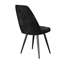  Стул DikLine 327 поворотный M18 черный, ножки черные, фото 4 