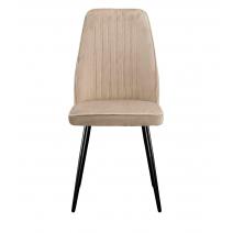  Стул DikLine 327 поворотный B03 BEIGE, ножки черные, фото 2 