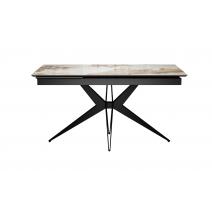  Стол DikLine DKS140 керамика PANDORA глянец, подстолье черное, опоры черные (2уп.), фото 2 