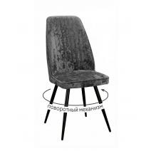  Стул DikLine 327 поворотный M14 серый, ножки черные, фото 1 