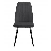  Стул DikLine 327 поворотный B28 ANTRACITE, ножки черные, фото 2 