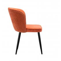  Стул DikLine 347 P09/L05 терракотовый, ножки черные, фото 4 