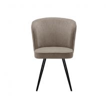  Стул DikLine 348 поворотный P03/L03 бежевый, ножки черные, фото 2 