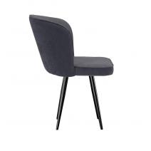  Стул DikLine 348 поворотный P15/L15 серый, ножки черные, фото 3 