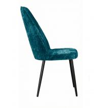  Стул DikLine 327 поворотный M19 бирюза, ножки черные, фото 2 