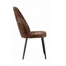  Стул DikLine 327 поворотный M05 шоколад, ножки черные, фото 2 