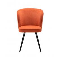  Стул DikLine 348 поворотный P09/L05 терракотовый, ножки черные, фото 2 