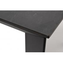  "Венето" обеденный стол из HPL 90х90см, цвет "серый гранит", каркас черный, фото 3 