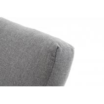  "Париж" модуль диванный алюминиевый угловой, цвет серый, фото 4 