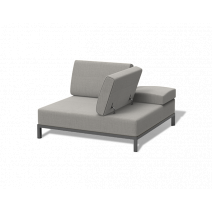  "Амальфия" трансформирующаяся лаунж-зона из алюминия, цвет графит, фото 20 