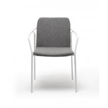  "Марокко" стул из текстилена nanotex, алюминиевый каркас, цвет серый, фото 2 