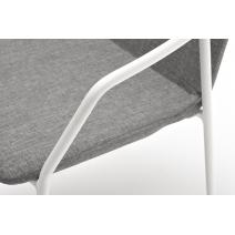  "Марокко" стул из текстилена nanotex, алюминиевый каркас, цвет серый, фото 6 