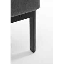  "Сан Ремо" кресло плетеное из роупа садовое, каркас алюминий темно-серый, роуп серый, ткань серая, фото 7 