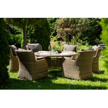  "Эспрессо–150 N" обеденная группа плетеная, цвет соломенный, фото 2 