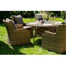  "Эспрессо–150 N" обеденная группа плетеная, цвет соломенный, фото 5 