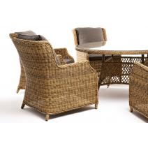  "Эспрессо–150 N" обеденная группа плетеная, цвет соломенный, фото 18 