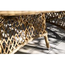  "Эспрессо–150 L" обеденная группа плетеная, цвет соломенный, фото 6 