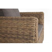  "Кальяри" кресло из искусственного ротанга (гиацинт), цвет соломенный, фото 5 