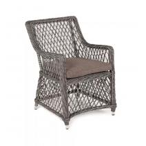  "Латте" плетеное кресло из искусственного ротанга, цвет графит, фото 3 