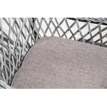  "Латте" плетеное кресло из искусственного ротанга, цвет графит, фото 7 