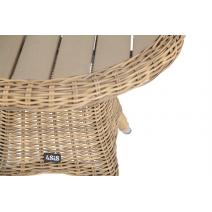  "Равенна" кофейный стол из искусственного ротанга, цвет соломенный, фото 3 