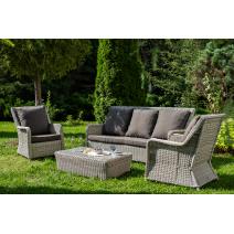  "Гляссе" лаунж-зона из искусственного ротанга, цвет бежевый, фото 2 