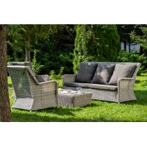  "Гляссе" лаунж-зона из искусственного ротанга, цвет бежевый, фото 6 