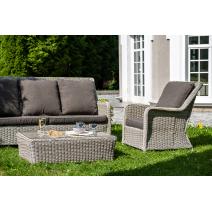  "Гляссе" лаунж-зона из искусственного ротанга, цвет бежевый, фото 9 