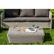  "Гляссе" лаунж-зона из искусственного ротанга, цвет бежевый, фото 12 