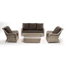  "Гляссе" лаунж-зона из искусственного ротанга, цвет бежевый, фото 19 