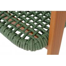  "Амстердам" плетеный стул из искусственного ротанга, цвет зеленый, фото 5 