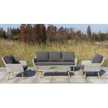  "Прованс" столик журнальный из ротанга, цвет бежевый, фото 4 