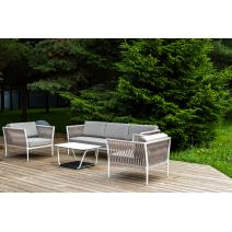  "Касабланка" лаунж-зона плетеная из роупа 5-местная, цвет бежевый, фото 2 