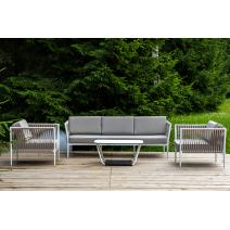  "Касабланка" лаунж-зона плетеная из роупа 5-местная, цвет бежевый, фото 3 