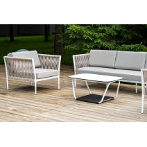  "Касабланка" лаунж-зона плетеная из роупа 5-местная, цвет бежевый, фото 4 