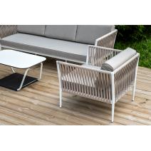  "Касабланка" лаунж-зона плетеная из роупа 5-местная, цвет бежевый, фото 6 