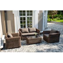  "Капучино Сингл" лаунж-зона из искусственного ротанга, цвет коричневый, фото 4 