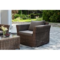  "Капучино Сингл" лаунж-зона из искусственного ротанга, цвет коричневый, фото 9 