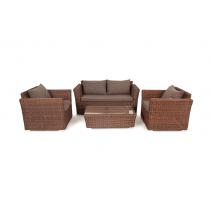  "Капучино Сингл" лаунж-зона из искусственного ротанга, цвет коричневый, фото 18 