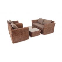  "Капучино Сингл" лаунж-зона из искусственного ротанга, цвет коричневый, фото 19 