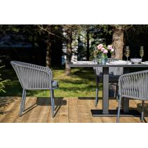  "Каффе Дабл" обеденная группа на 4 персоны, цвет "серый гранит", фото 9 