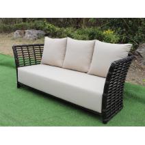  "Валенсия" диван из искусственного ротанга трехместный, цвет бронзовый, фото 10 