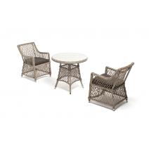  "Эспрессо–80 L" обеденная группа плетеная, цвет бежевый, фото 1 