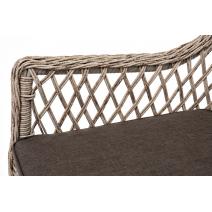  "Эспрессо–80 L" обеденная группа плетеная, цвет бежевый, фото 14 