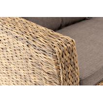  "Капучино" диван из искусственного ротанга (гиацинт) двухместный, цвет соломенный, фото 7 