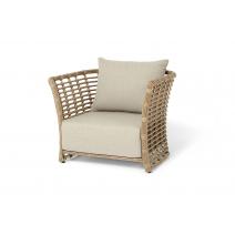  "Валенсия" кресло из искусственного ротанга, цвет соломенный, фото 1 