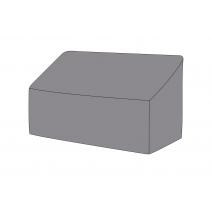  Защитный чехол на диван Канны, двухместный, цвет серый, фото 1 