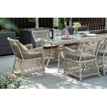  "Латте" обеденная группа плетеная, цвет бежевый, фото 17 