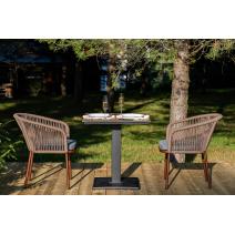  "Каффе" обеденная группа на 2 персоны, цвет "дуб", фото 2 